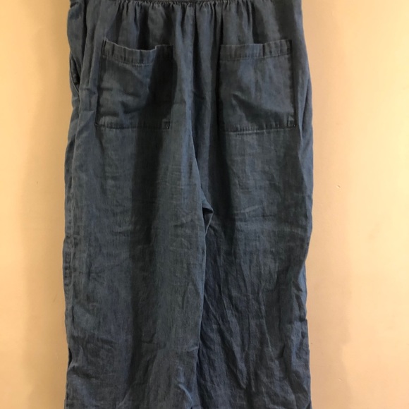 BP chambray cropped flare pants - Picture 4 of 7